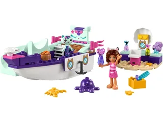 LEGO 10786-1 Gabby & MerCat's Ship & Spa — 89 pieces, Gabby's Dollhouse theme