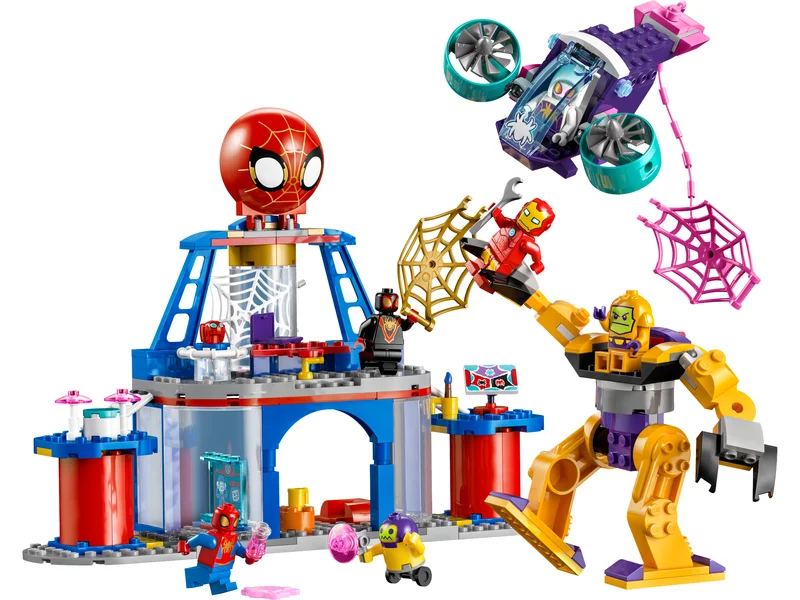 LEGO 10794-1 Team Spidey Web Spinner Headquarters — 193 pieces, Spider-Man theme