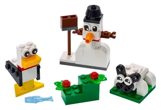 LEGO 11012-1 Creative White Bricks — 60 pieces, Classic theme