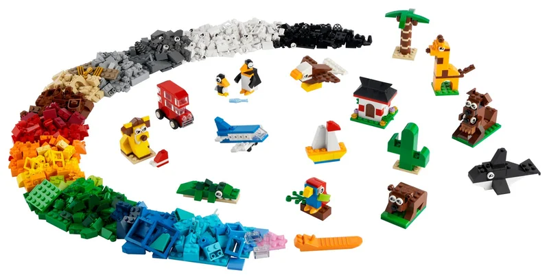 LEGO 11015-1 Around The World — 951 pieces, Classic theme