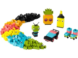 LEGO 11027-1 Creative Neon Fun — 333 pieces, Classic theme