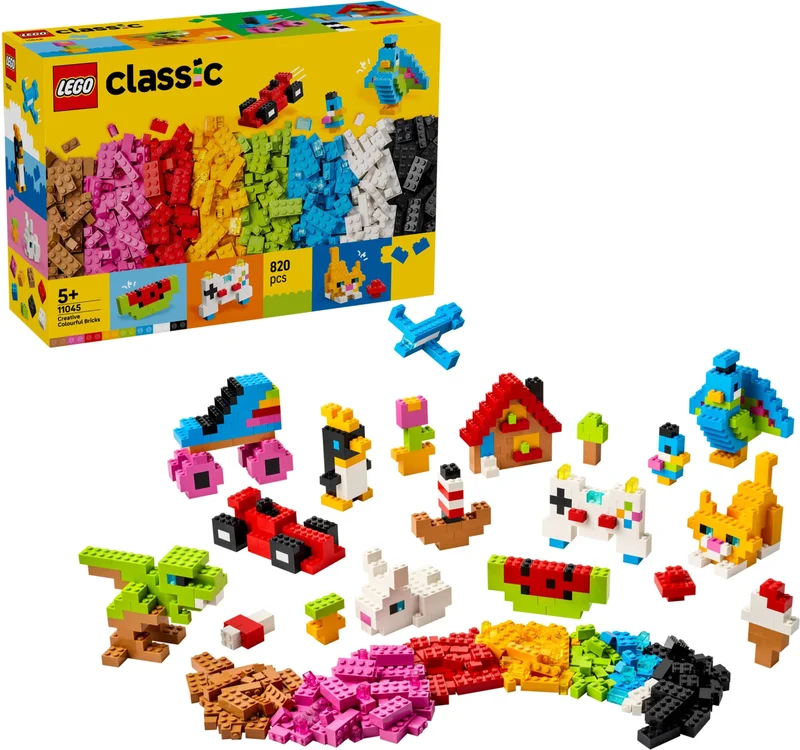 Creative Colourful Bricks - View 3