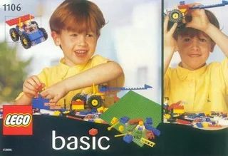 LEGO 1106-2 Basic Building Set — 431 pieces, Universal Building Set theme