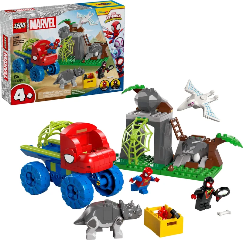 Team Spidey Dino Crawler Rescue - View 3