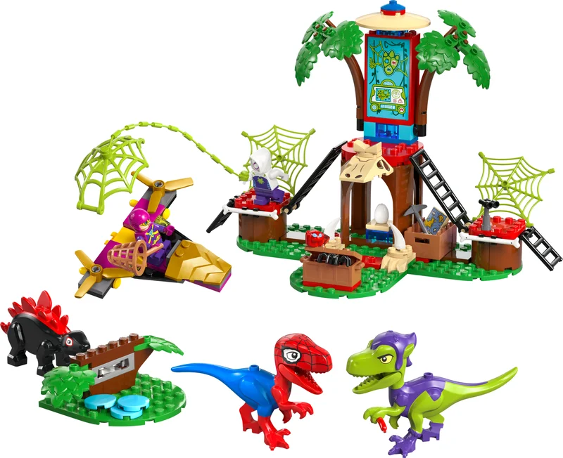LEGO 11200-1 Spidey and Gobby's Raptor Battle at Tree House HQ — 143 pieces, Spider-Man theme