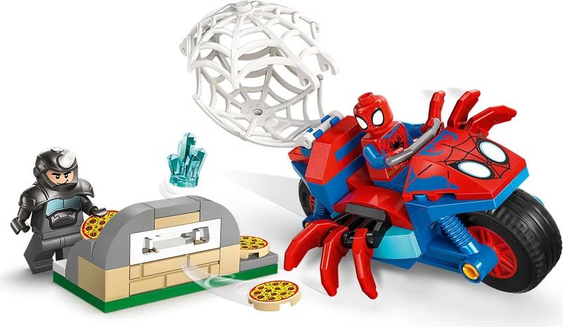 Spidey on his Motorcycle vs. Rhino - View 2