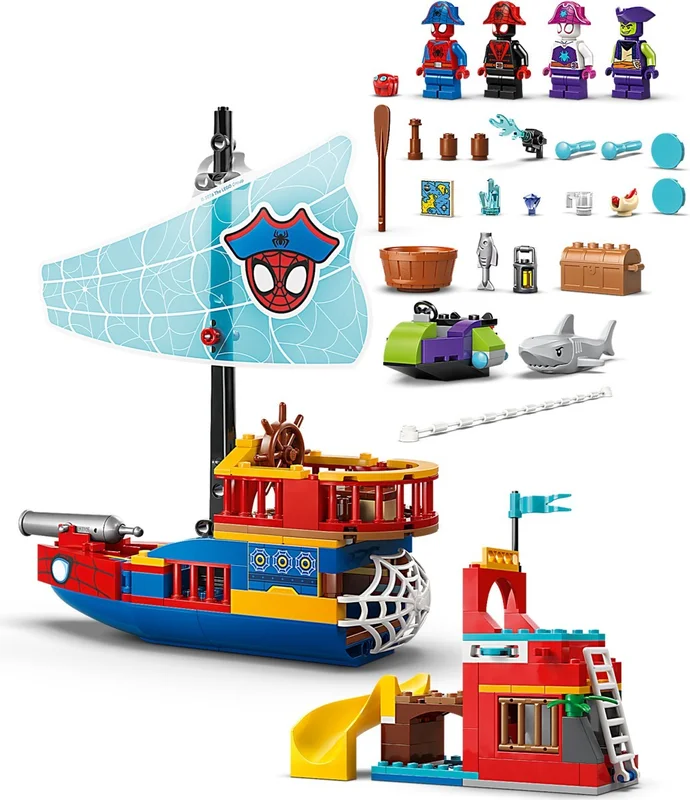 Team Spidey Pirate Ship - View 6