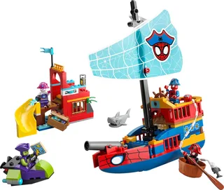 LEGO 11208-1 Team Spidey Pirate Ship — 201 pieces, Spider-Man theme
