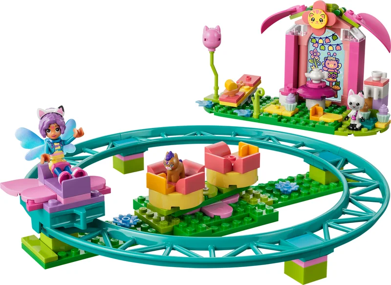LEGO 11214-1 Fairy Roller Coaster and Tea Party — 137 pieces, Gabby's Dollhouse theme