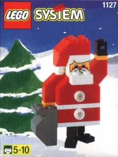 LEGO 1127-1 Santa — 39 pieces, released 1999