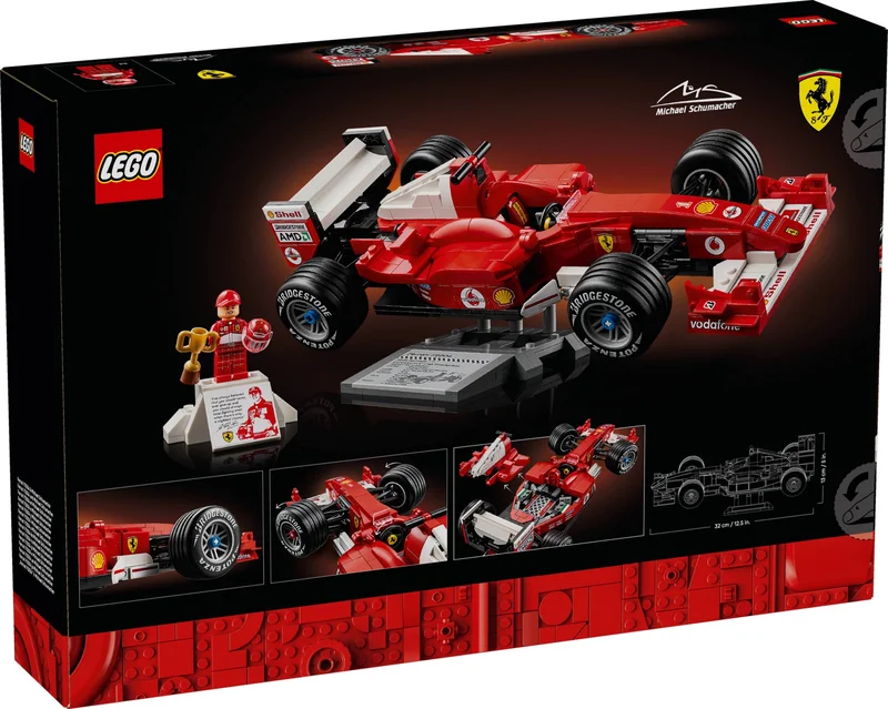 Ferrari F2004 & Michael Schumacher - View 3