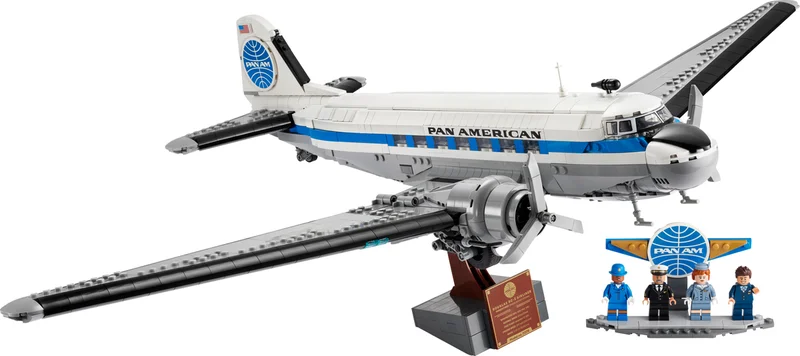 LEGO 11378-1 Douglas DC-3 PAN AM Airliner — 1903 pieces, Icons theme