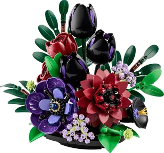 LEGO Dark Flower Arrangement
