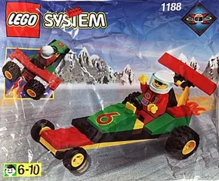 LEGO 1188-1 Fire Formula — 38 pieces, Town theme