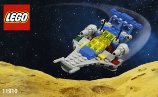 LEGO 11910-1 Micro-Scale Space Cruiser — 102 pieces, Space theme