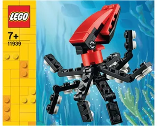 LEGO 11939-1 Octopus — 63 pieces, released 2020