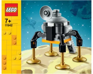 LEGO 11942-1 Lunar Lander — 45 pieces, released 2020