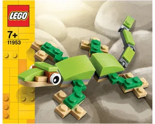 LEGO 11953-1 Gecko — 36 pieces, released 2021