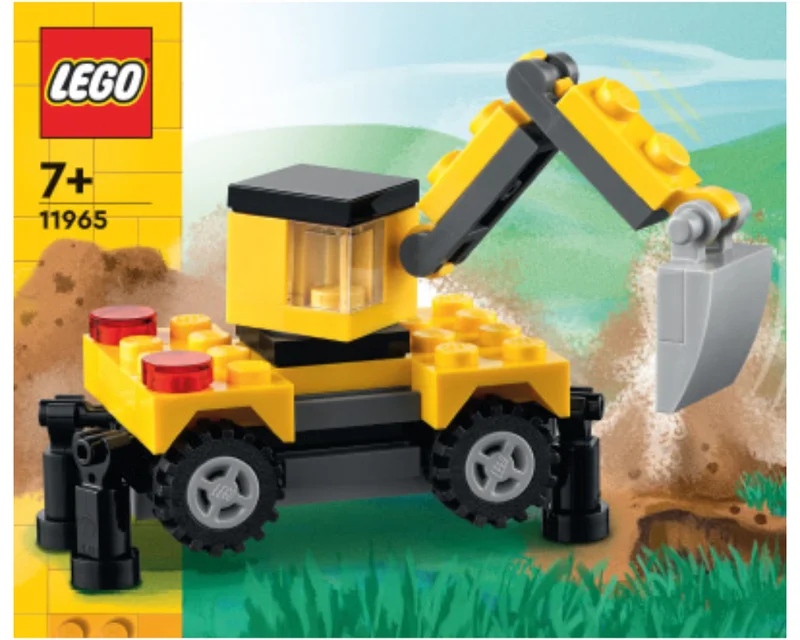 Excavator - LEGO Set 11965-1 - 2022