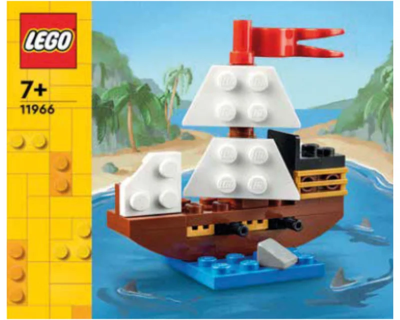 Pirate Ship - LEGO Set 11966-1 - 2022
