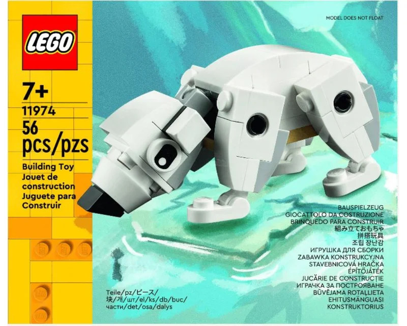 Polar Bear - LEGO Set 11974-1 - 2023
