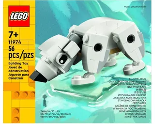 LEGO 11974-1 Polar Bear — 56 pieces, Creator theme