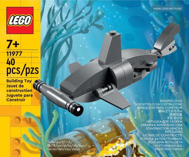 Hammerhead Shark - LEGO Set 11977-1 - 2023