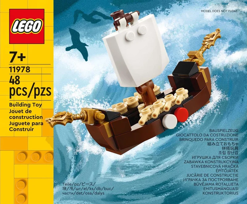 Viking Ship - LEGO Set 11978-1 - 2023