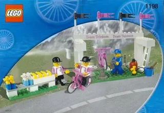 LEGO 1198-1 Service Team - 2 Bikers with Service Tools — 82 pieces, released 2000
