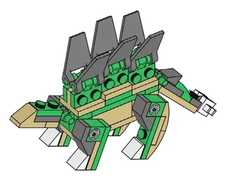 LEGO 122111-1 Stegosaurus — 64 pieces, released 2020