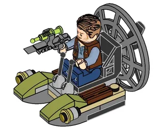 LEGO 122220-1 Owen with Airboat — 31 pieces, released 2022
