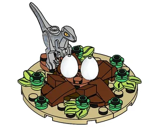 LEGO 122402-1 Beta and Nest — 30 pieces, released 2024