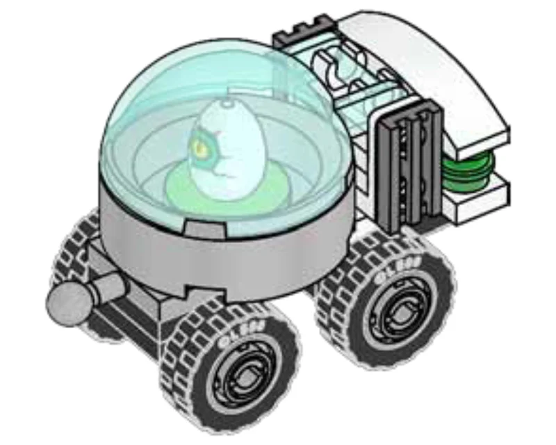 LEGO 122407-1 Mobile Incubator with Egg — 35 pieces, Jurassic World theme