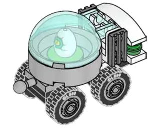 LEGO 122407-1 Mobile Incubator with Egg — 35 pieces, released 2024