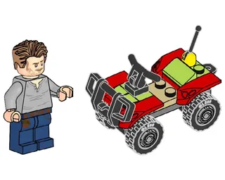 LEGO 122503-1 Owen with Quad Bike — 34 pieces, released 2025