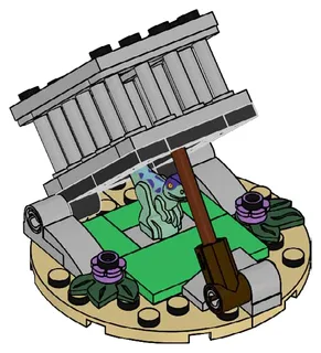 LEGO 122504-1 Raptor Trap — 34 pieces, released 2025