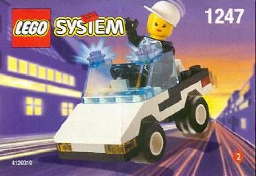 Patrol Car - LEGO Set 1247-1 - 1999