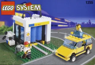 LEGO 1255-1 Shell Car Wash — 137 pieces, released 1999