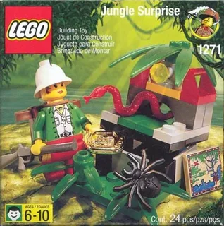 LEGO 1271-1 Jungle Surprise — 33 pieces, released 1999