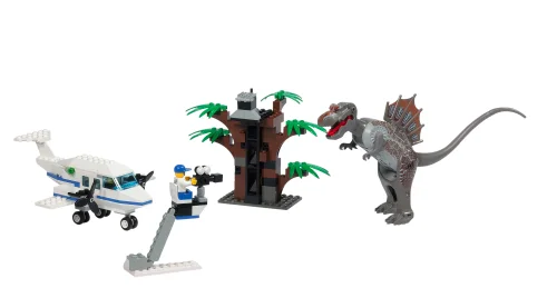 LEGO 1371-1 Spinosaurus Attack Studio — 186 pieces, Studios theme