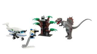 LEGO 1371-1 Spinosaurus Attack Studio — 186 pieces, released 2001