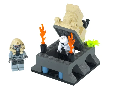 LEGO 1383-1 Curse of the Pharaoh — 51 pieces, Studios theme