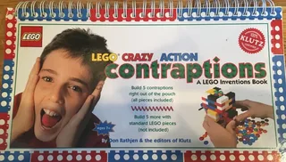 LEGO 1570541574-1 Crazy Action Contraptions: A LEGO Inventions Book — 64 pieces, released 1998