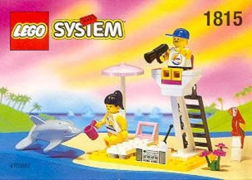 Paradisa Lifeguard - LEGO Set 1815-1 - 1996