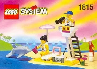 LEGO 1815-1 Paradisa Lifeguard — 38 pieces, Town theme