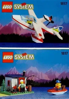 LEGO 1817-1 Sea Plane with Hut and Boat — 135 pieces, released 1996