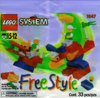 LEGO 1847-1 Freestyle Set — 33 pieces, Freestyle theme