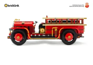 LEGO 19002-1 Antique Fire Engine — 1279 pieces, BrickLink Designer Program theme
