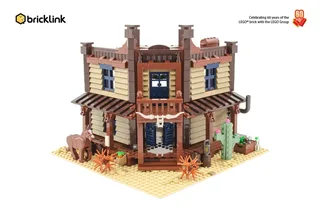 LEGO 19004-1 Wild West Saloon — 1497 pieces, BrickLink Designer Program theme