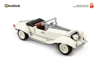 LEGO 19011-1 Vintage Roadster — 475 pieces, BrickLink Designer Program theme